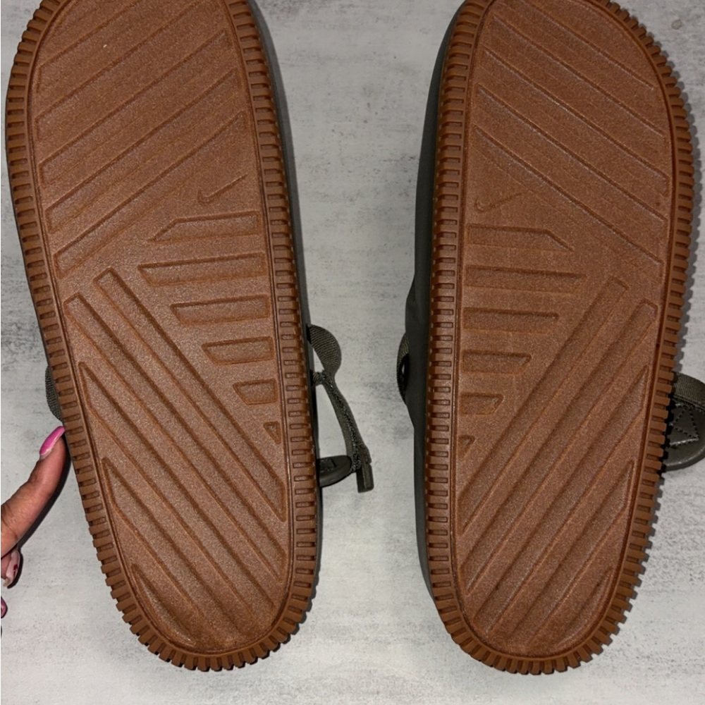 MENS Nike Olive Green  Calm Mule - Picture 7 of 7